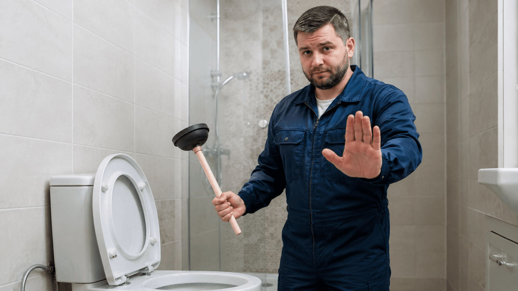 Засорился унитаз: что делать в первые минуты