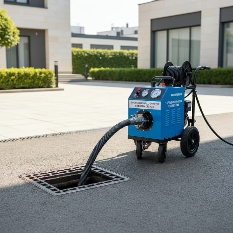 Прочистка наружной канализации