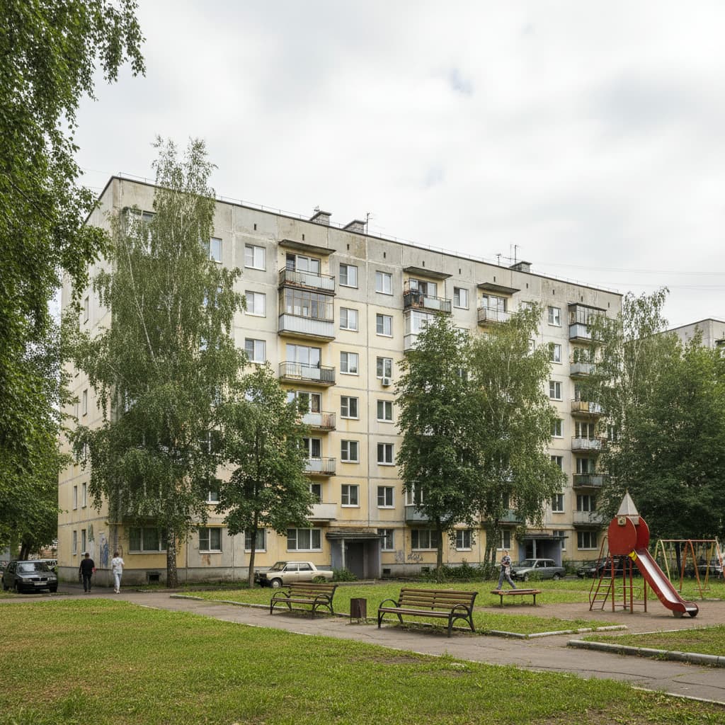 Старый фонд и хрущёвки