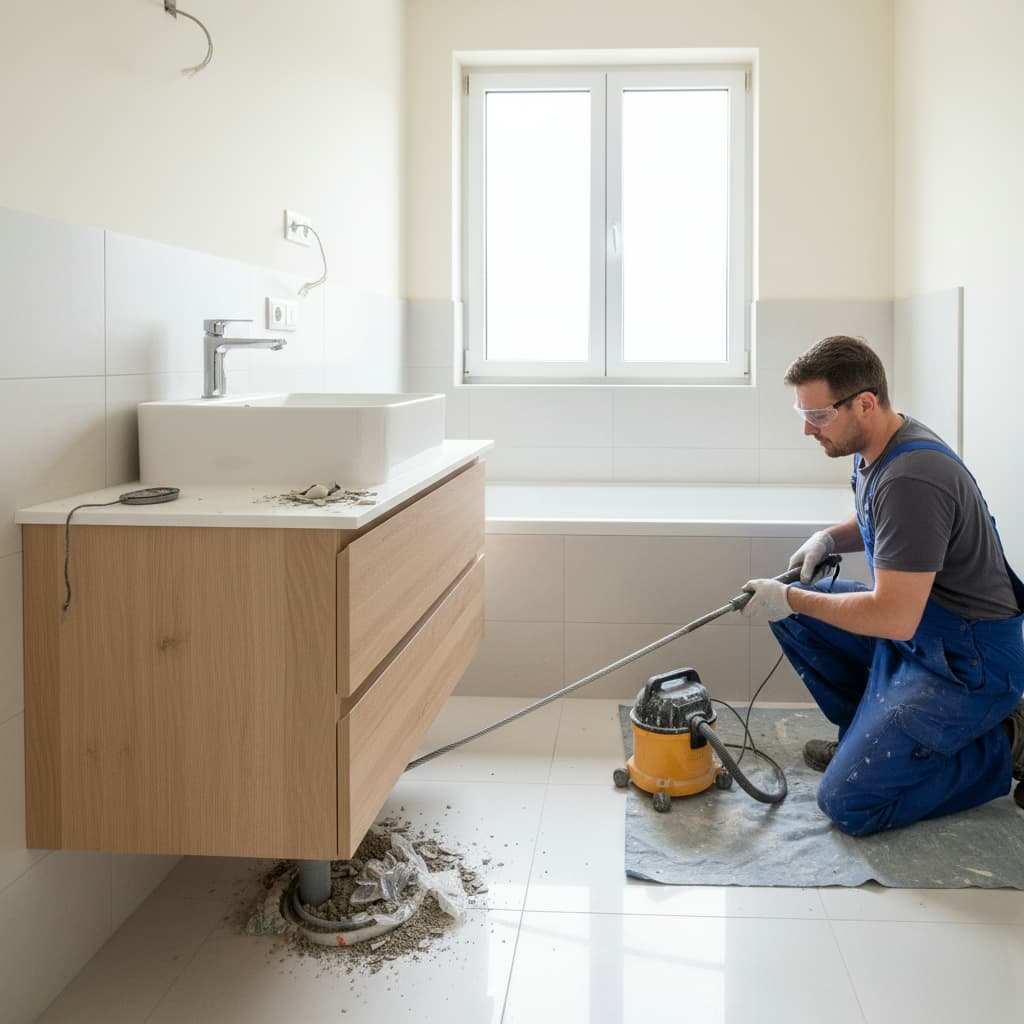 Прочистка после ремонта