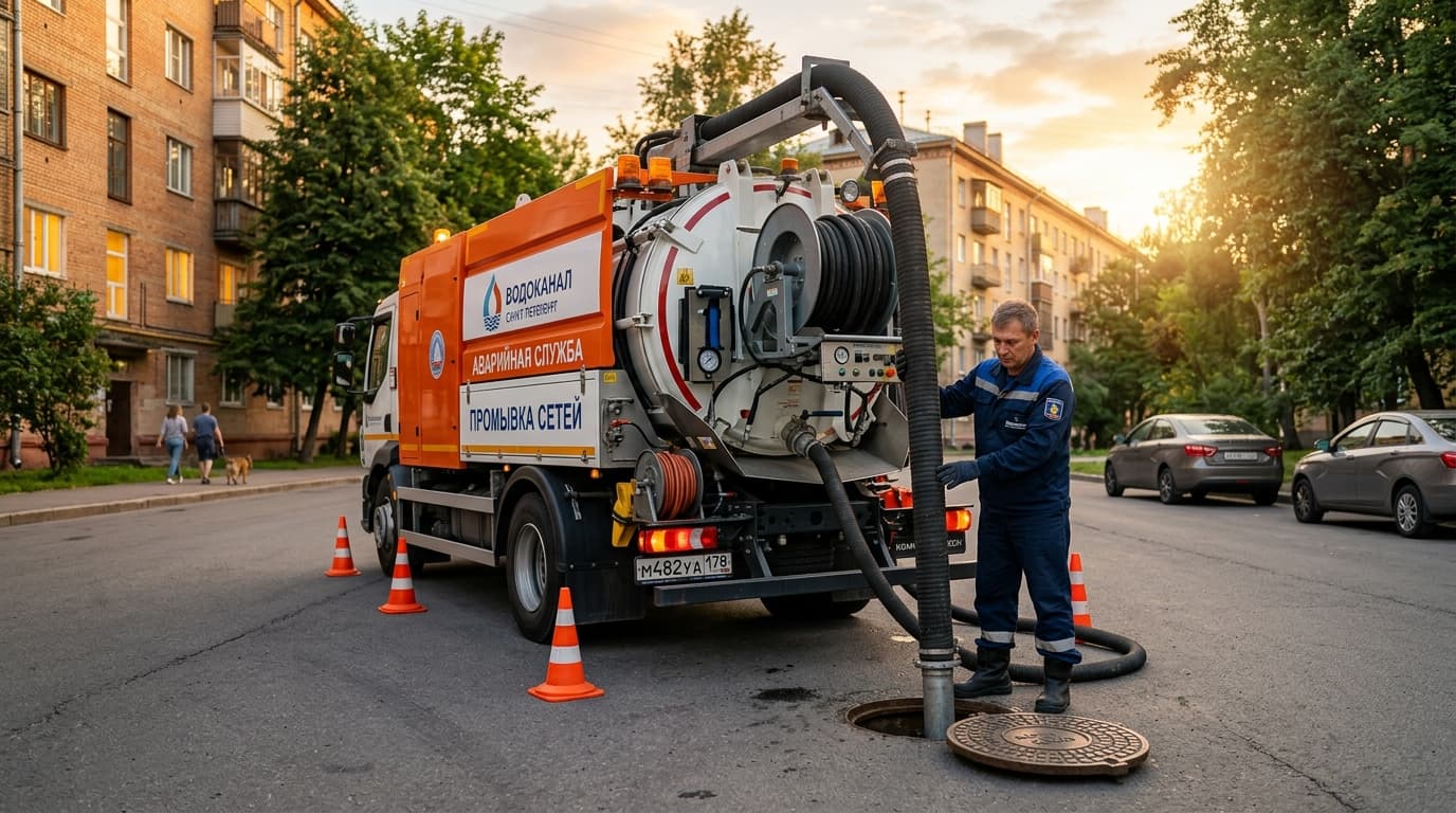 Прочистка канализации в квартире