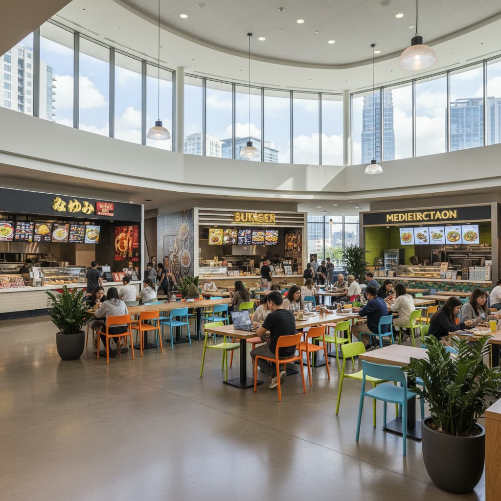 Столовые и фуд-корты