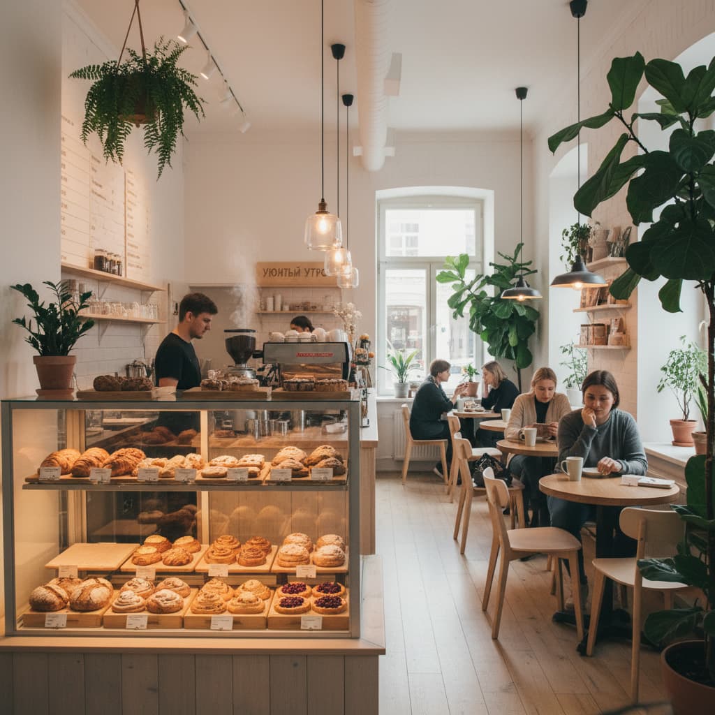 Кофейни и пекарни