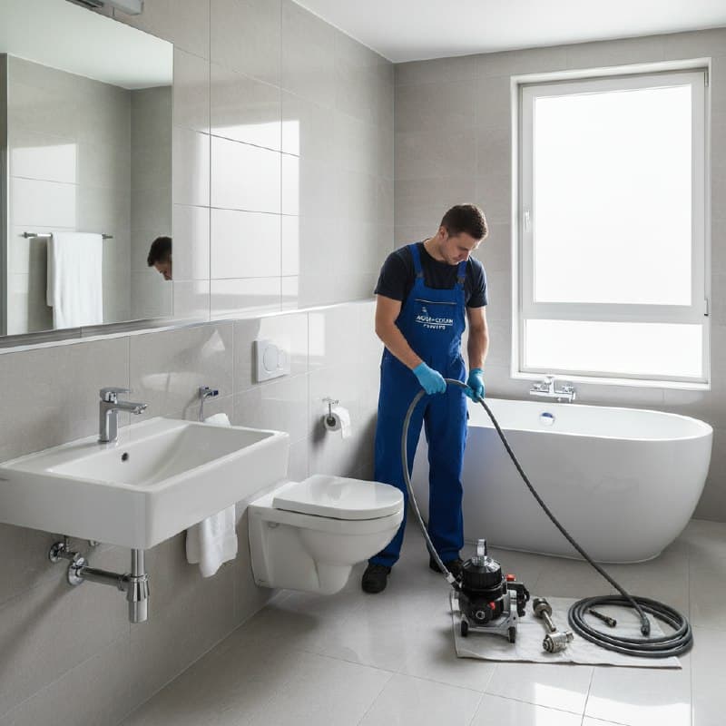 Прочистка унитаза